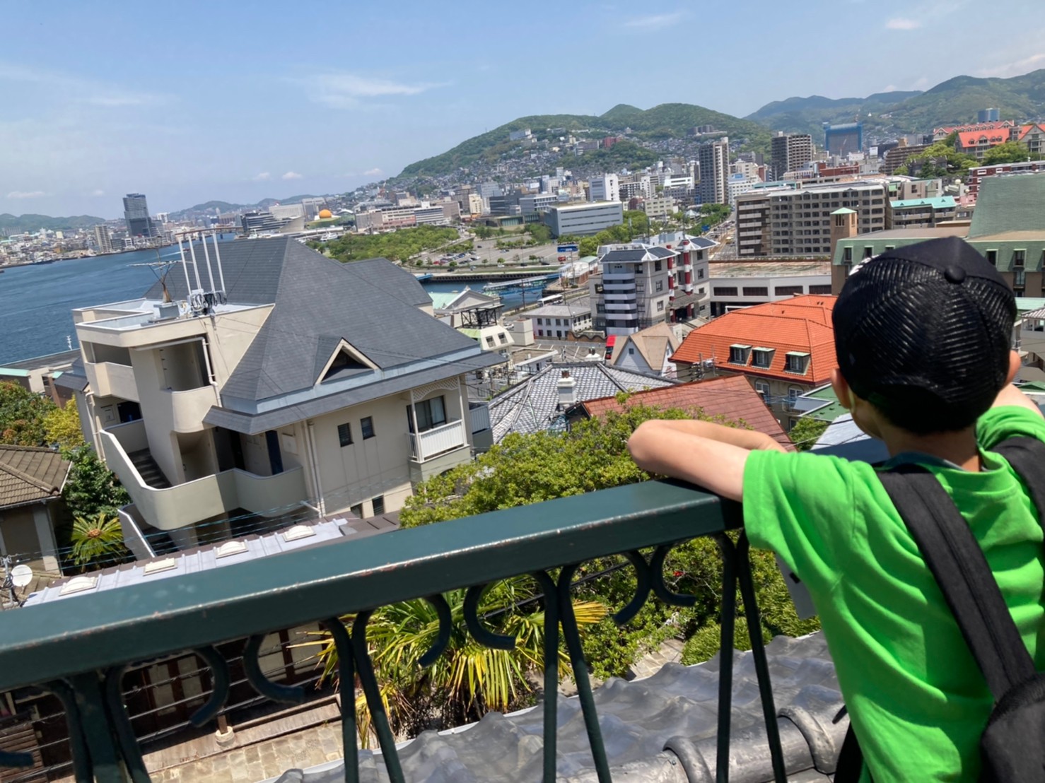 グラバー園からの景色