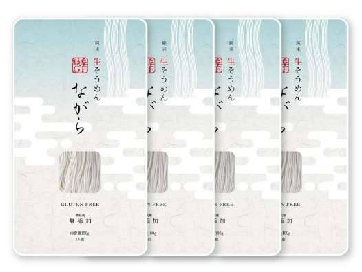 グルテンフリー 純米生そうめん ながら