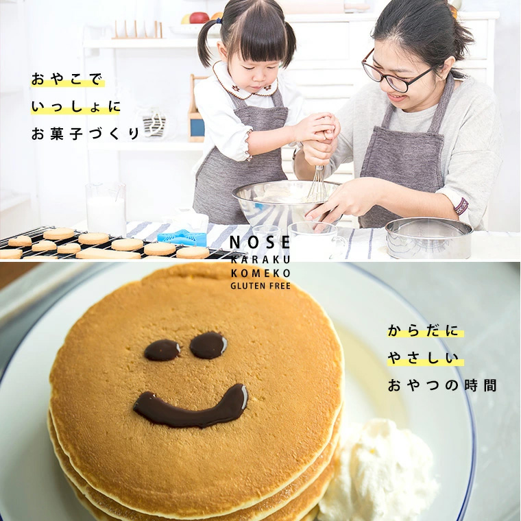 グルテンフリー様10セット グルテンフリー米粉のパンケーキミックス10袋セット 100g×10袋の