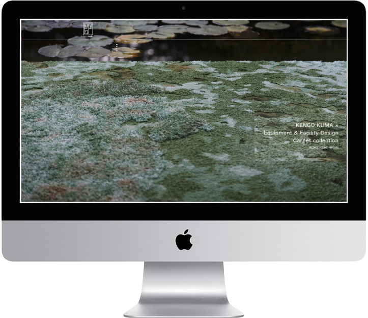 top slide_WEBサイト_KUMA KENGO Carpet Collection