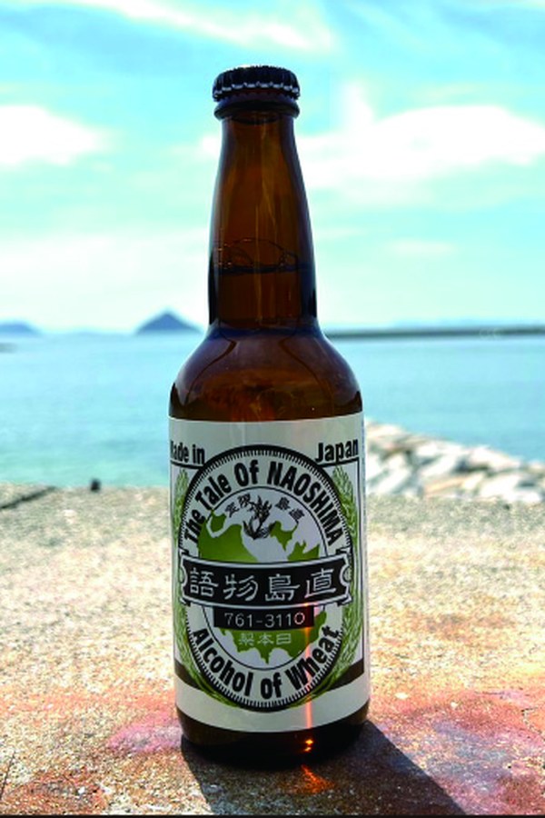 クラフトビール「直島物語」のボトル