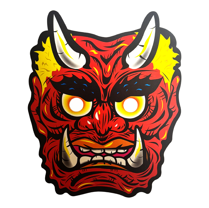 おめん　橋姫　おめん袋つき おめん 橋姫 おめん袋つき