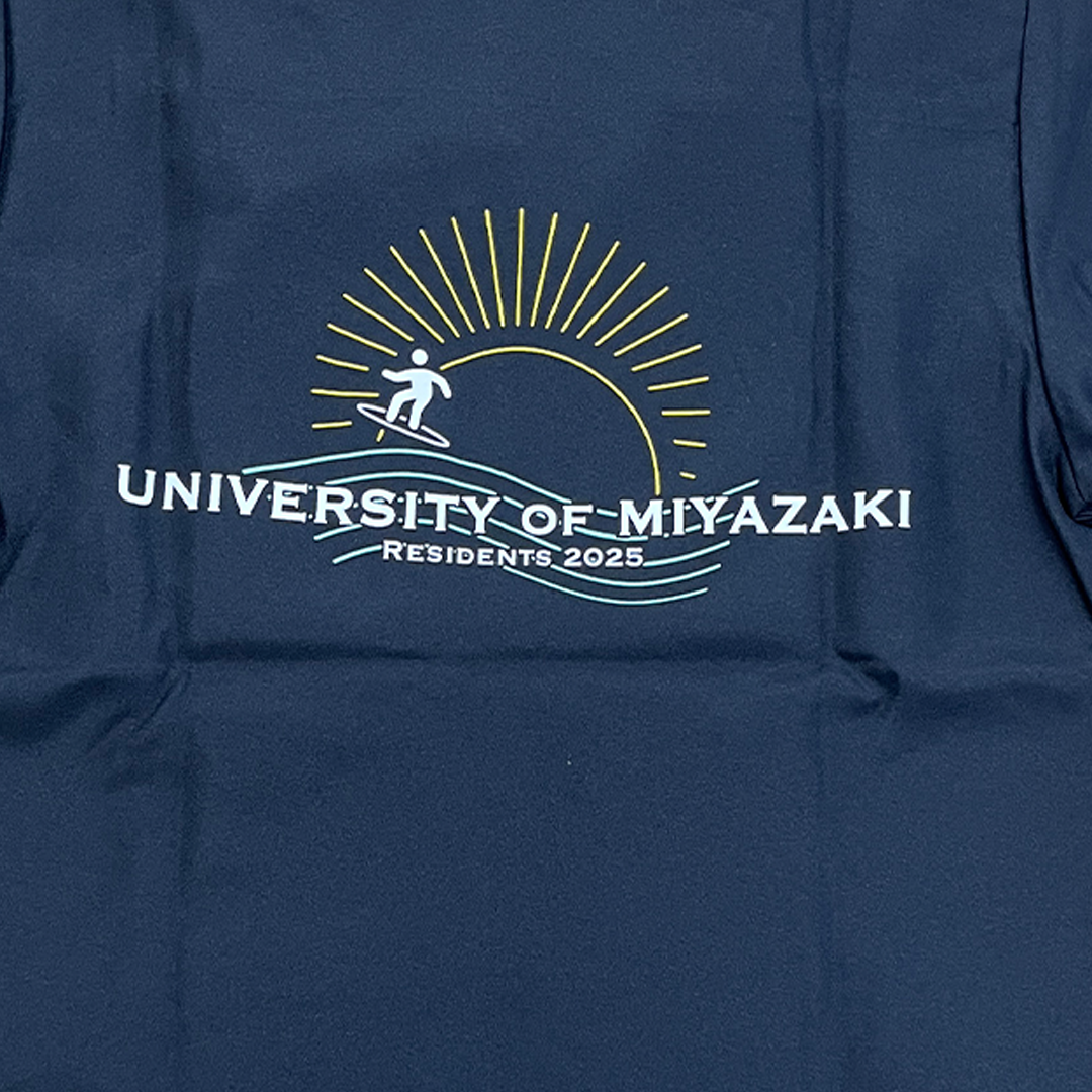 背中シルクプリントアップ