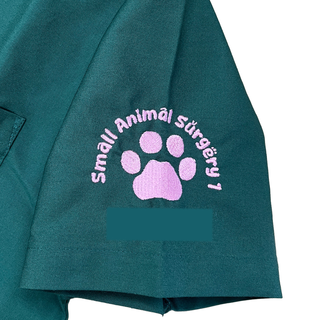 肉球刺繍ロゴアップ