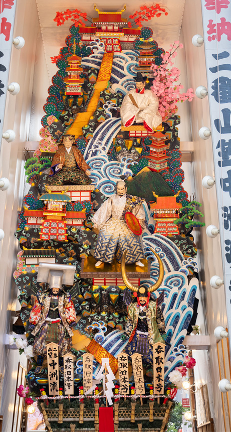 飾り山笠の画像