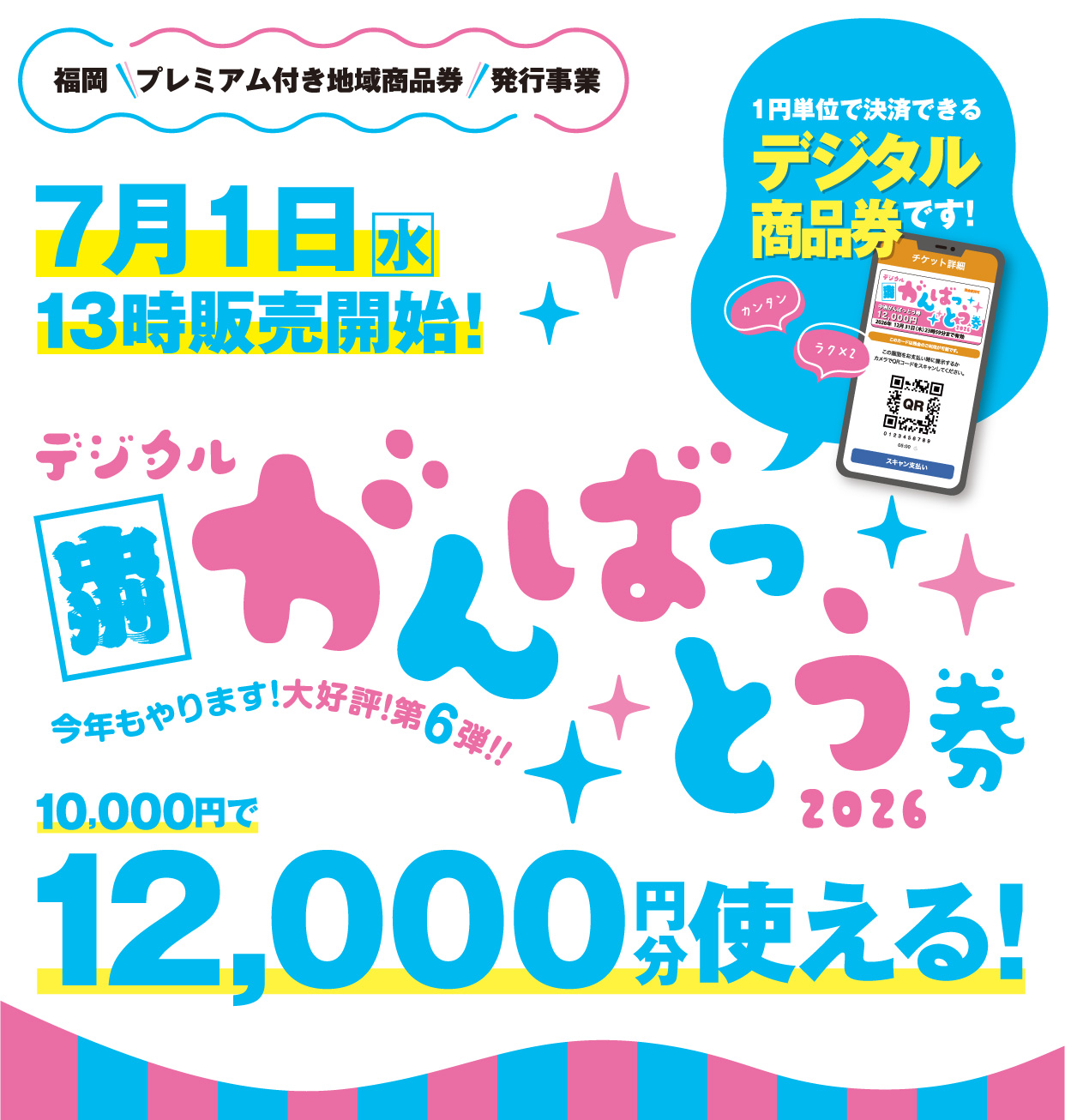 中洲がんばっとう券｜中洲観光協会