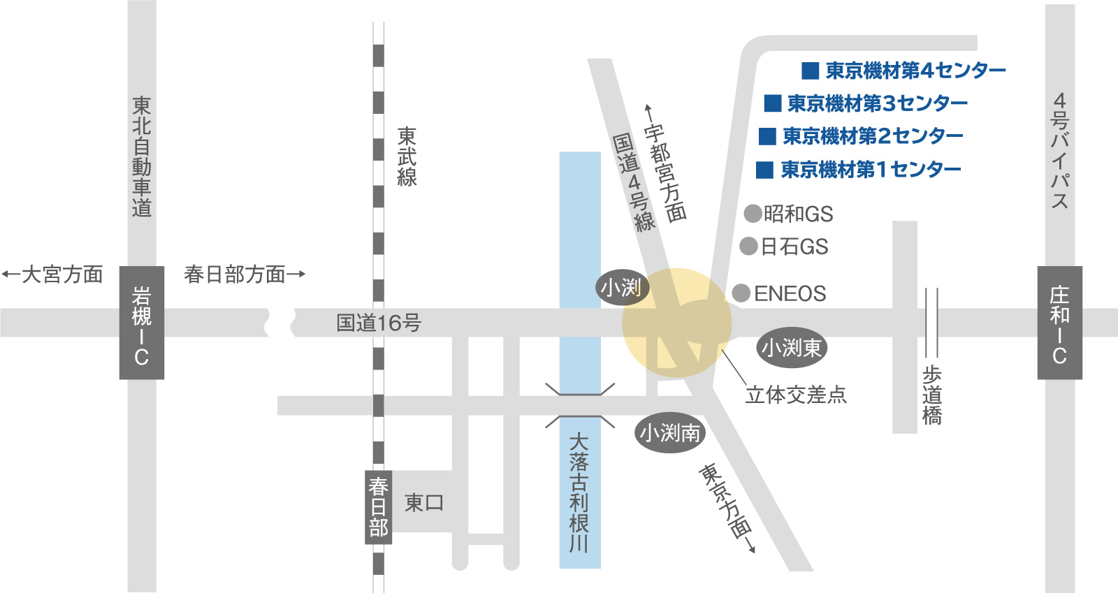 東京機材センター地図