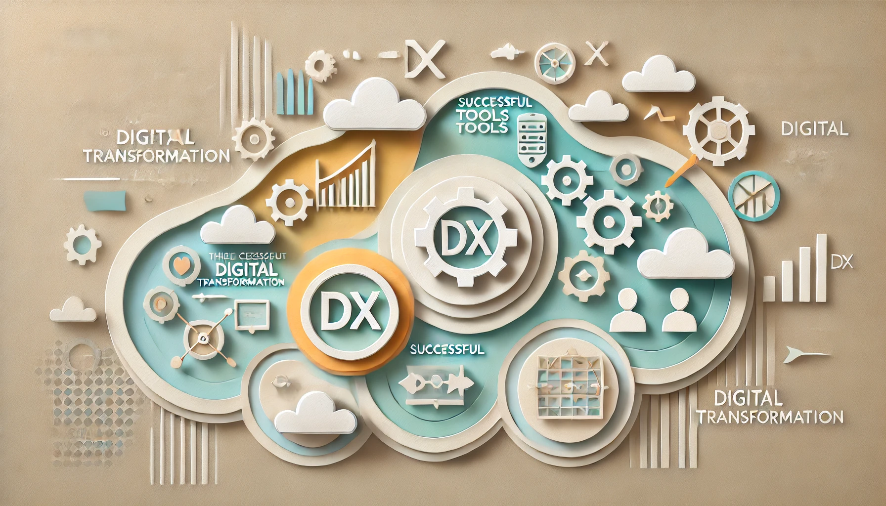 DXを成功させる3つのポイント DXを成功させる3つのポイント