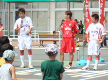 太陽家具筆頭スポンサー 社会人サッカー「ヤーマンＦＣ」 （山口県リーグで活躍中）