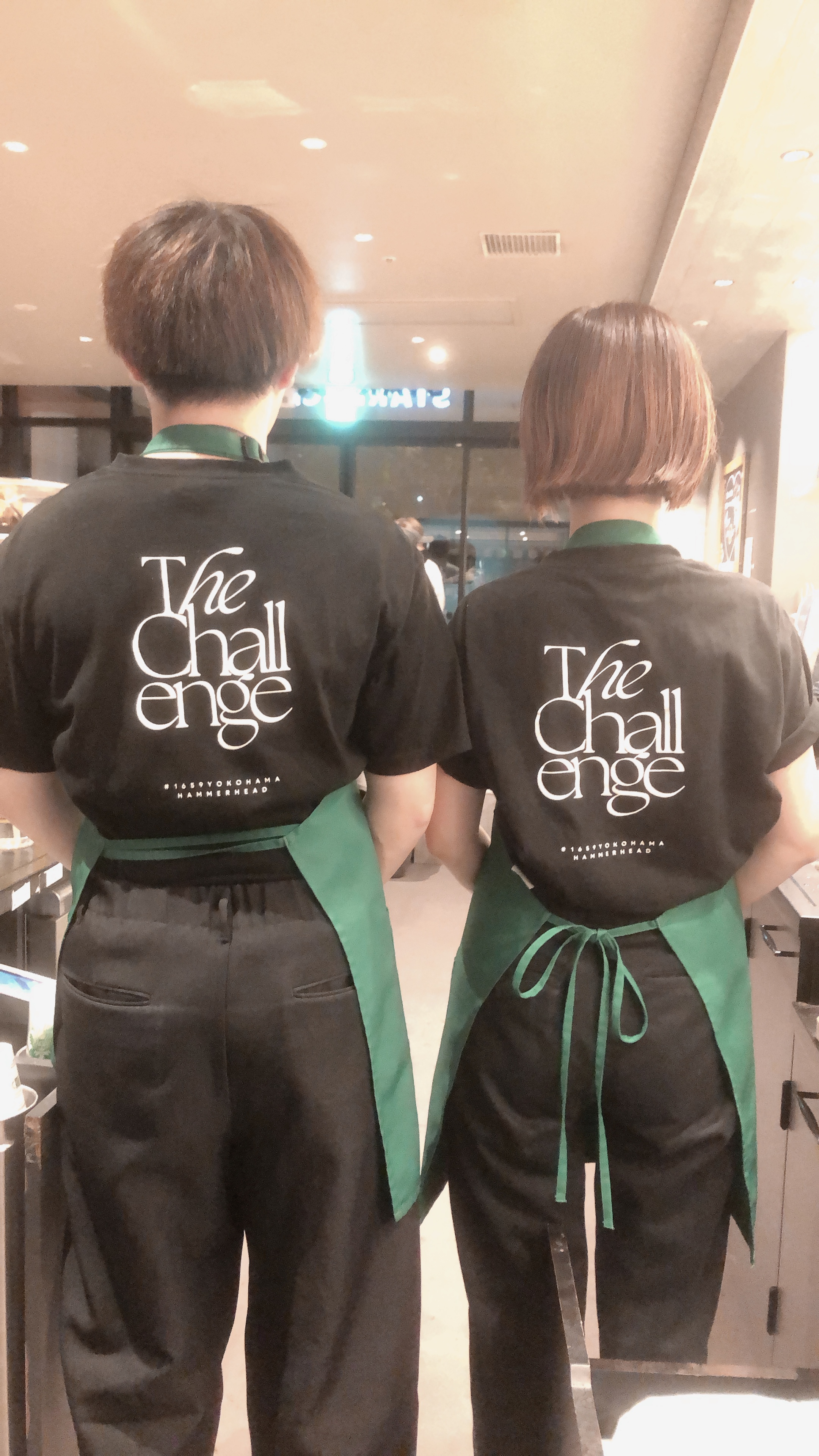 スターバックスコーヒージャパン様 周年記念Tシャツの背中プリント